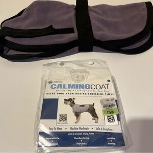 Calming Coat for Dogs Purple AKC Anti Anxiety Best